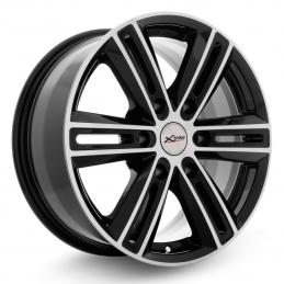 X`trike X-124 7.5x17 PCD6x139.7 ET36 DIA 100.1  BK/FP